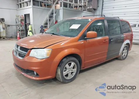 2011 Dodge Grand Caravan Crew из США, поврежденный, VIN 2D4RN5DG2BR765073